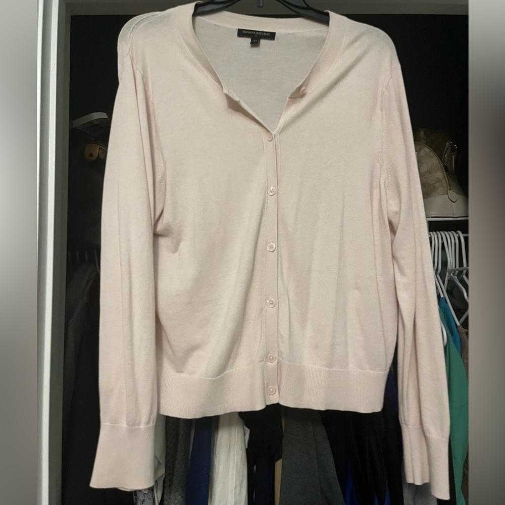 Button down sweater
